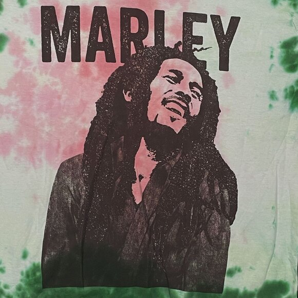 Ziggy Marley Rock Tour Tie-dye T-shirt, size 2XL - Picture 2 of 4
